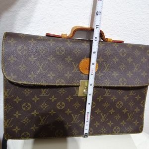 Vintage Louis Vuitton (french Company) Briefcase, Laptop, Document Holder (Used)